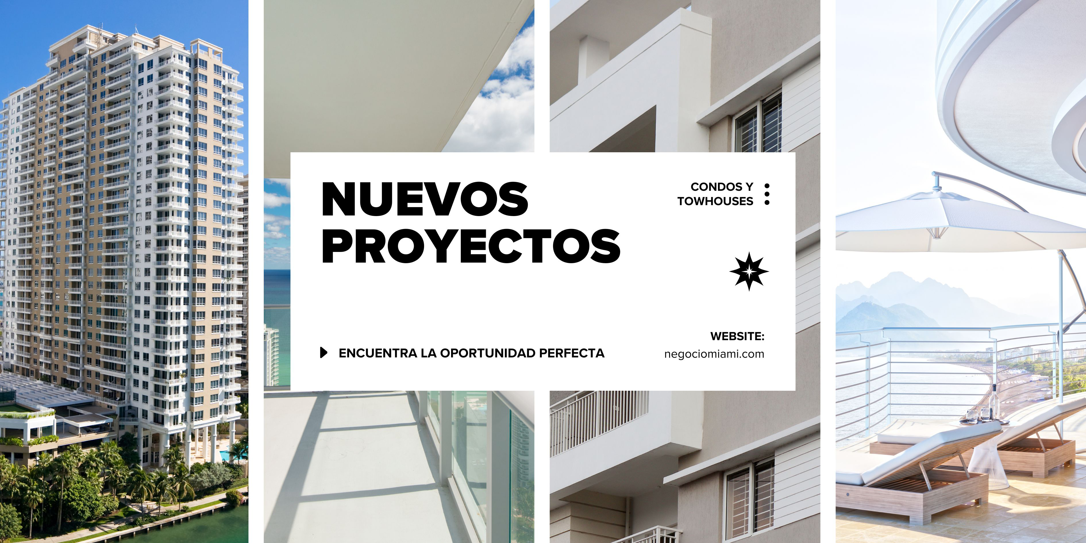 Edificios y skyline de Miami al atardecer, representando el mercado inmobiliario de Miami