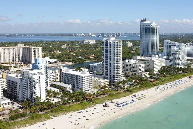 Vista aerea de Miami