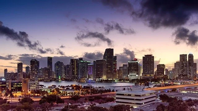 Vista panorámica de Miami