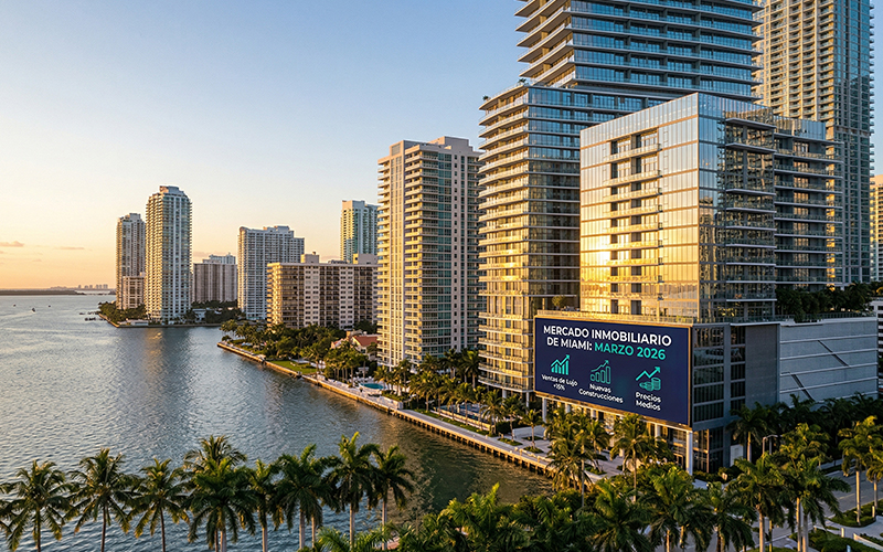 Mercado inmobiliario de Miami marzo 2026 - Tendencias y precios